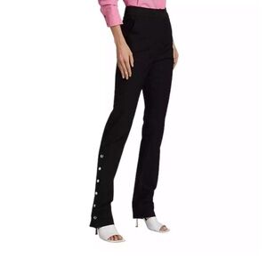 Derek Lam 10 Crosby Tesse Snap Leg Flared Pant - size 4